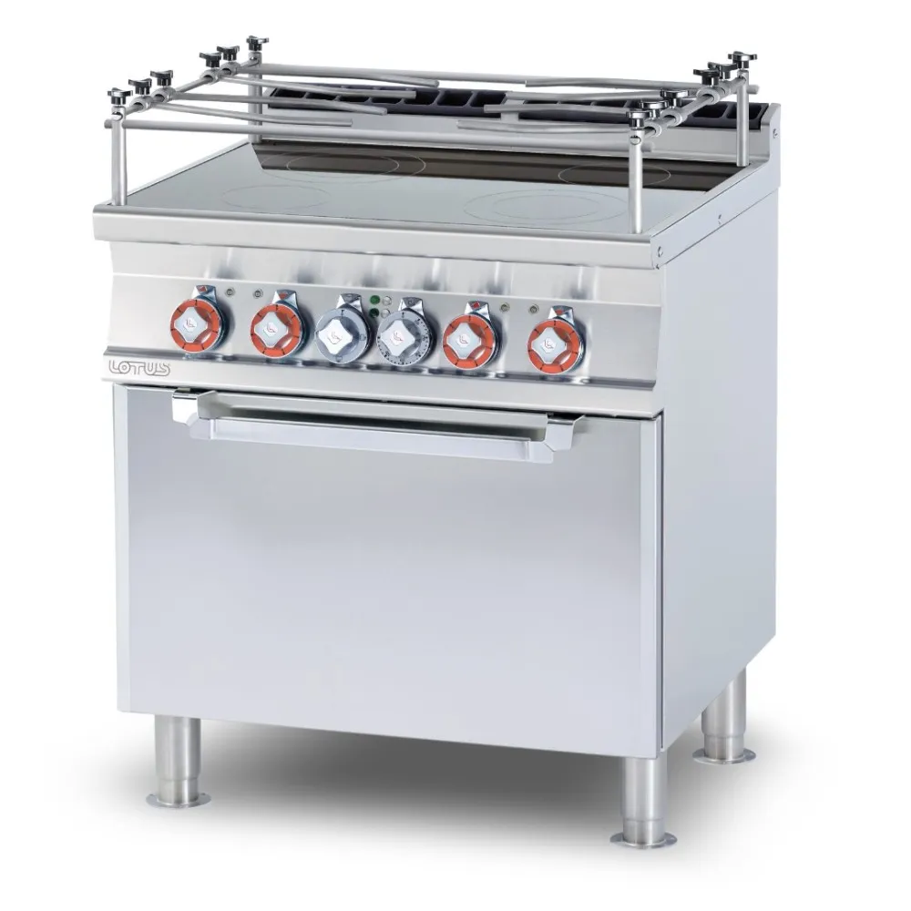 Cuisinière Électrique CFC4-78ETX - Idéale pour la Cuisine Maritime