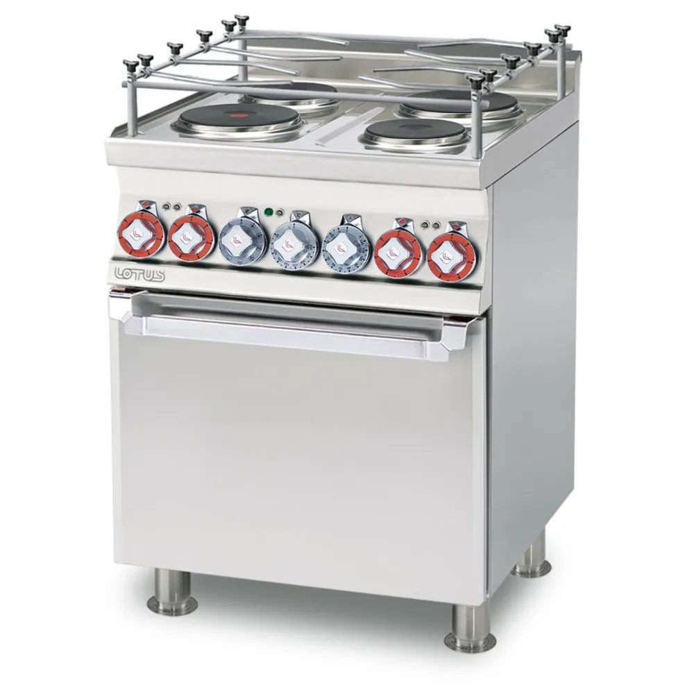 Ship-Ready Electric Cooktop with Oven CFM4-66ETX