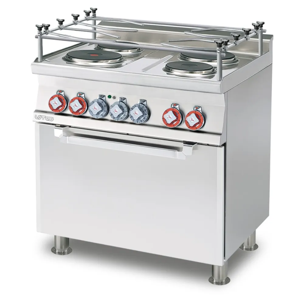 Commercial Electric Range with Oven for Yachts CF4-68ETX