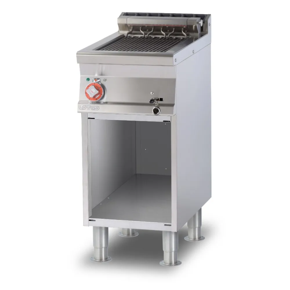 Heavy-Duty Electric Grill with Rotating Grill Plate