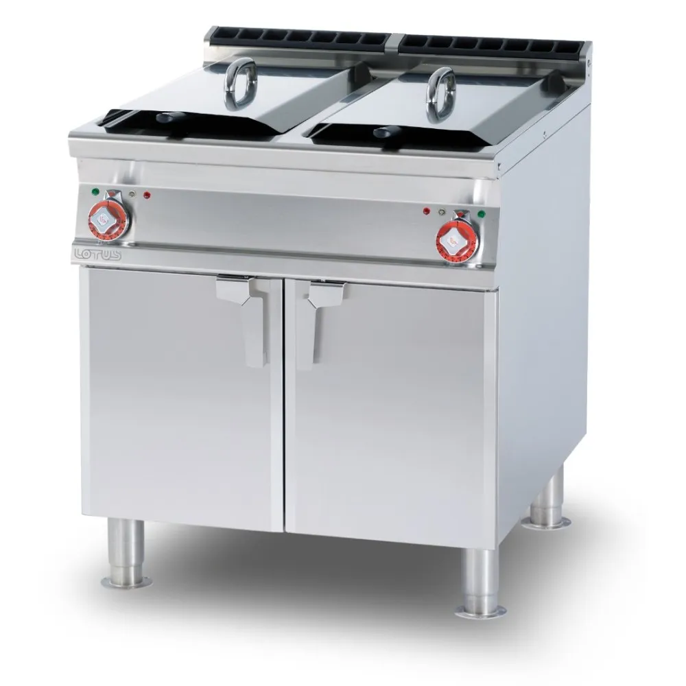 Heavy-Duty Electric Fryer with Dual Baskets