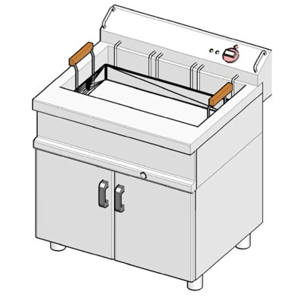Konditerinė elektrinė gruzdintuvė 24 L