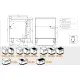 Electric Fry-top with Open Cabinet - Model FTR-712ETX