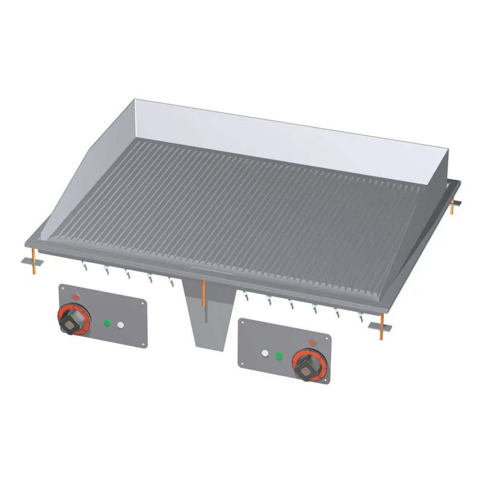 Kepimo paviršius FTRD-68ETX - Grooved elektrinė griddle
