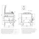 Commercial 100L Electric Indirect Boiler - PIA100A-98ETX