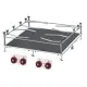 Ceramic Glass Boiling Hob PCCD-88ETX with Rolling Rack