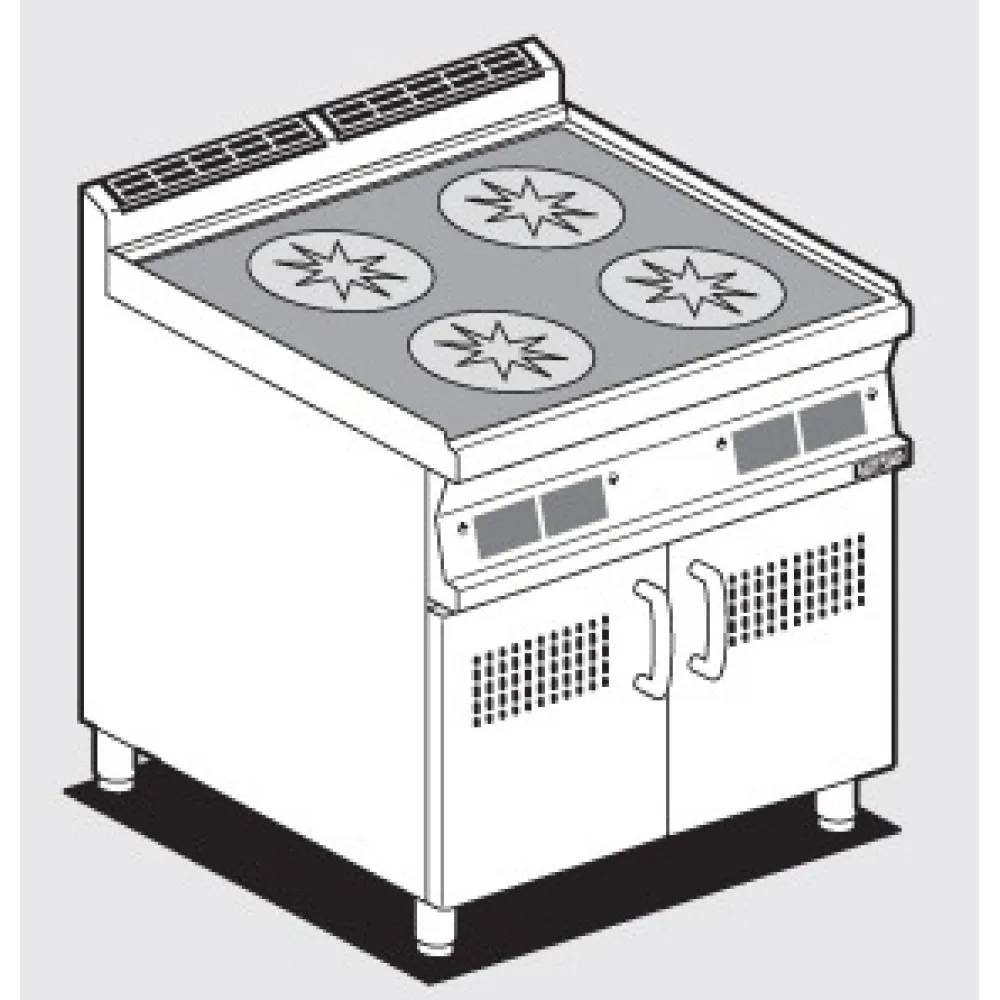 Indukcijas plīts PCI-78ETD