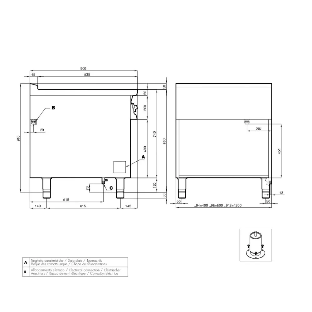 Maritime Induction Wok - PCIW-94ETDX