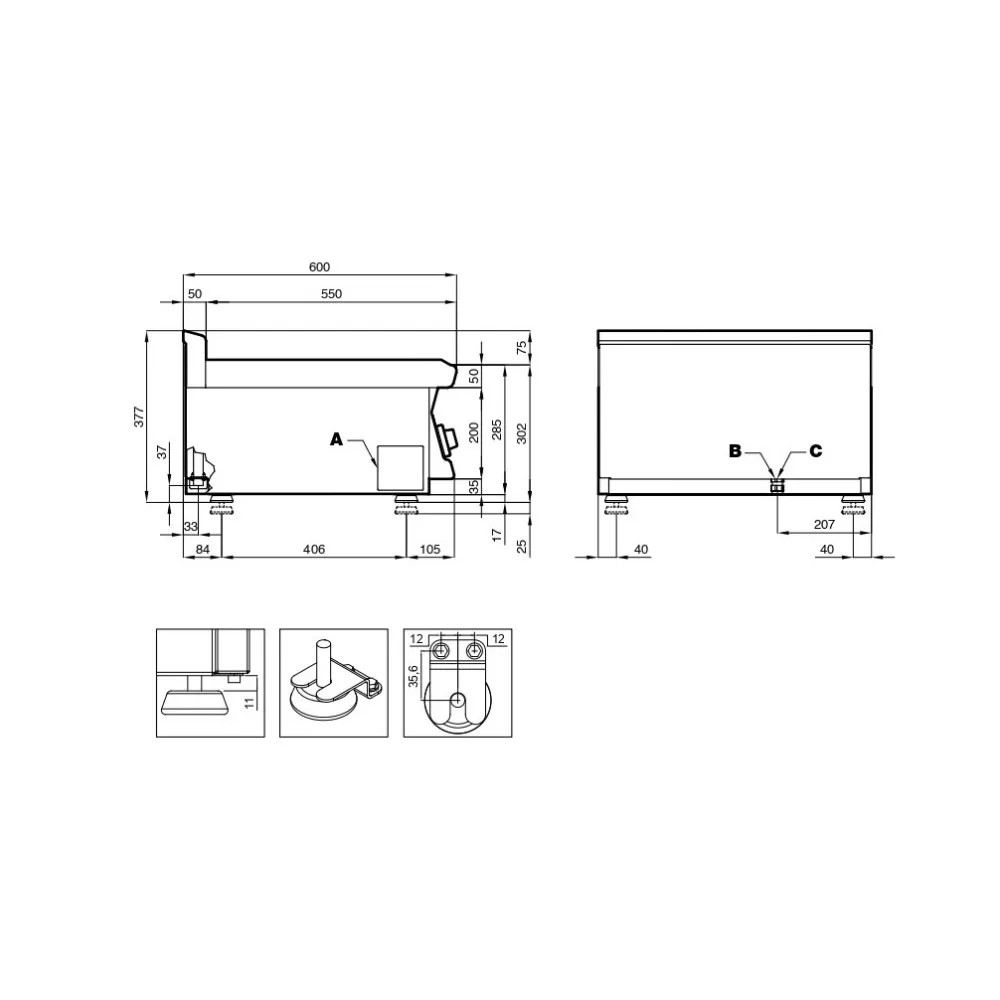 Marine-Grade Induction Cooking Top PCIT-64ETDX