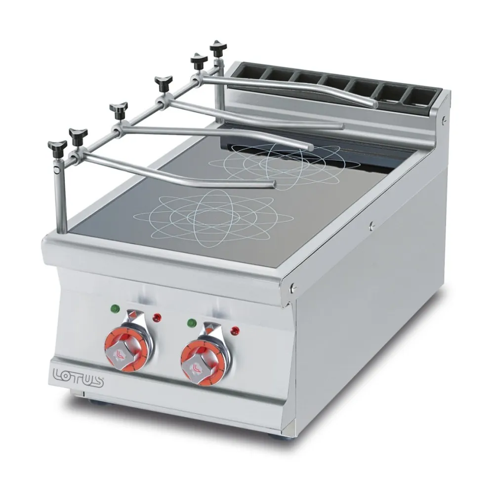 Professional Induction Cooktop with Two Zones