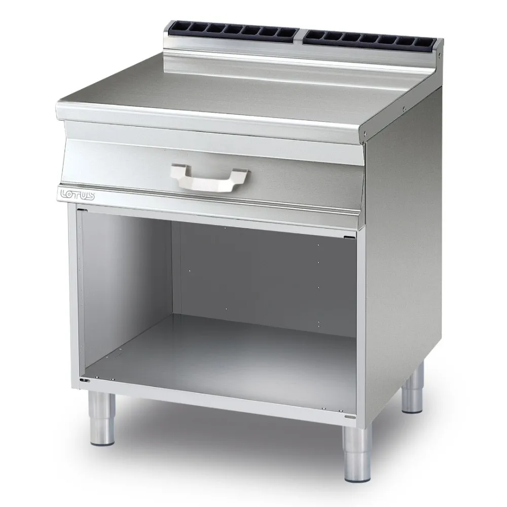 Surface de travail sur meuble ouvert PL78X