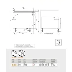Electric multi-function fixed braising pan BRF-94ETX