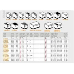 Electryc Fry-top on open cabinet FTL-98ETX