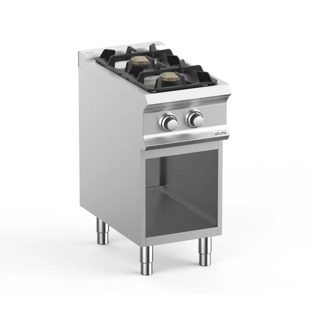 Cuisinière à gaz DOMINA PRO 700 avec 2 brûleurs sur support ouvert Cuisinière à gaz DOMINA PRO 700 avec 2 brûleurs sur support ouvert