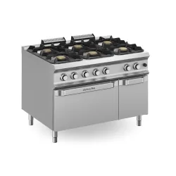 Gāzes plīts ar gāzes cepeškrāsni  61.0 kW DOMINA PRO 900
