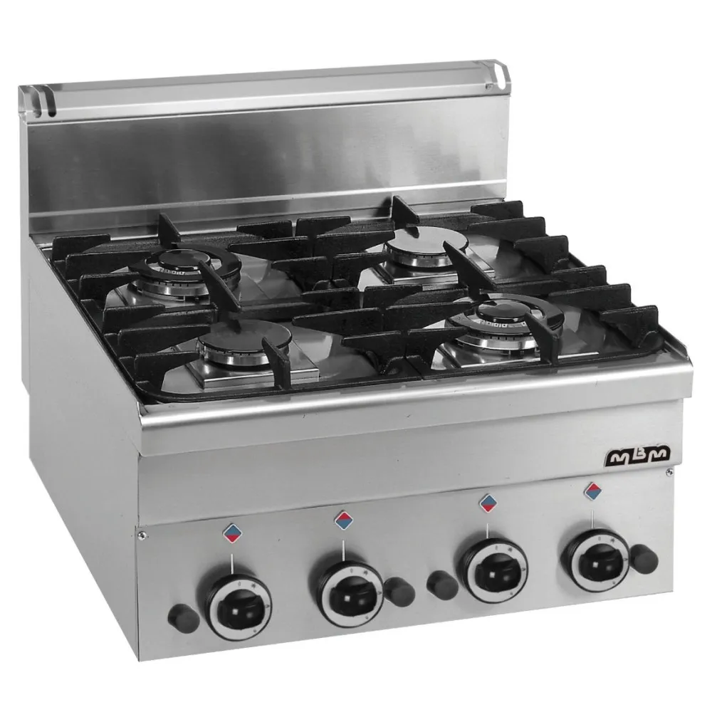 MINIMA 600 gāzes plīts virsma - 11.7 kW jauda
