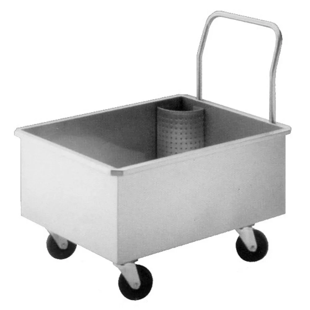 Stainless Steel Vegetable Cart - 140 Liters