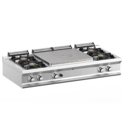 Gāzes plīts virsma TPG715T4XL DOMINA PRO 700