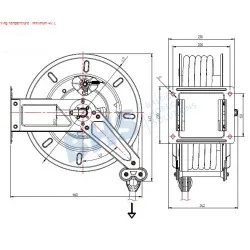 Possibilité de douche pour le lavage 00031X