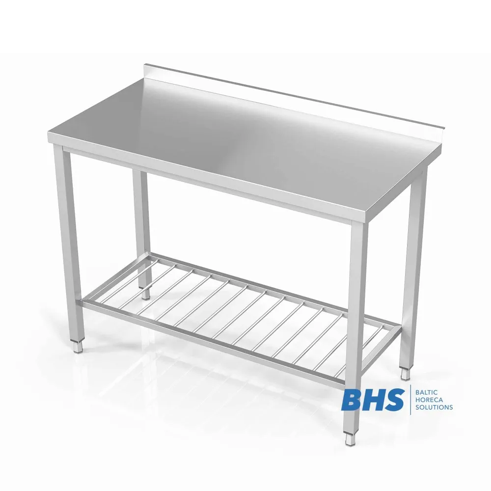 Functional Steel Work Desk with Grid 1500