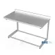 Industrial Wall-Mount Table with Stainless Steel Frame Industrial Wall-Mount Table with Stainless Steel Frame