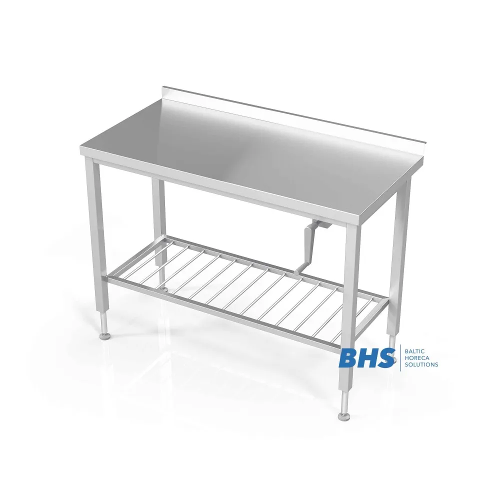 Ergonomic Adjustable Work Table with Shelf