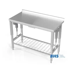 Table with adjustable surface and grid 800