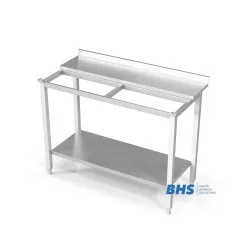 Table with place for cutting board and shelf 800