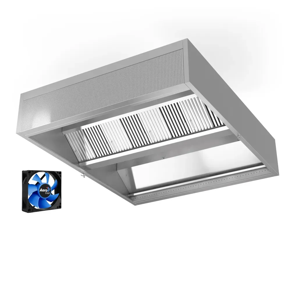 Hotte de cuisine avec jet d'air HFCD 1600