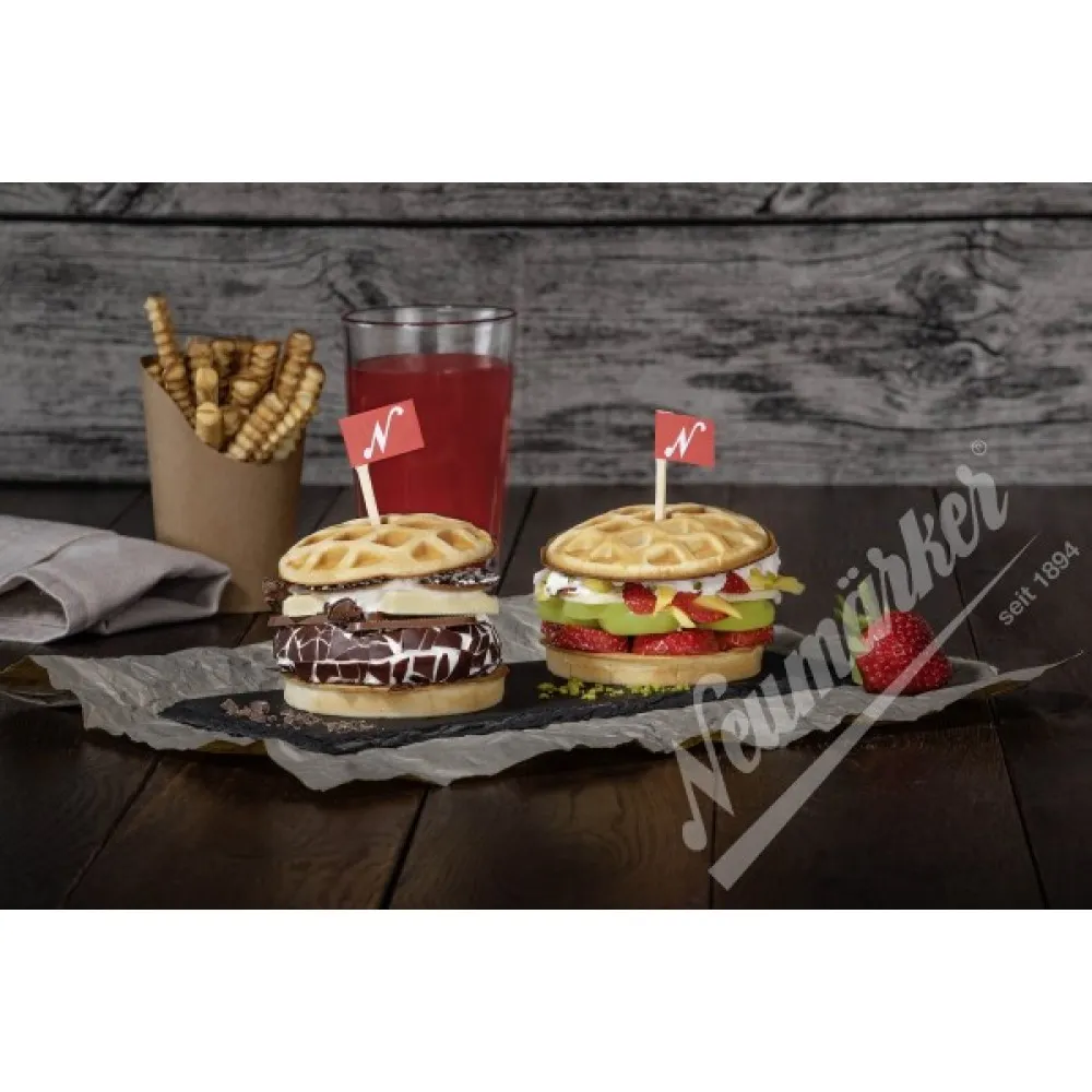 Vahvlihamburgerite küpsetamisplaat