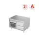 Professional Low Freezing Counter 900mm
