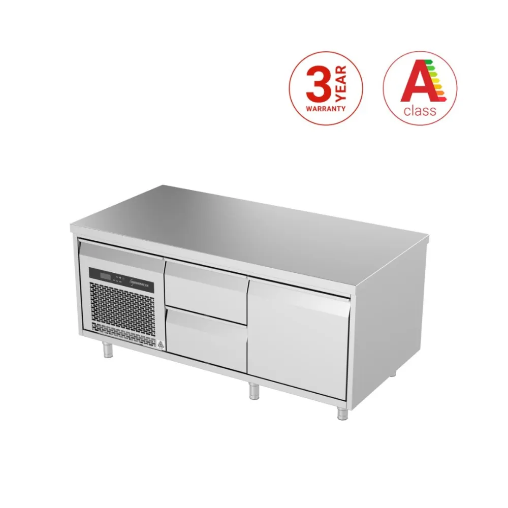 Versatile Low Temperature Work Counter with Drawer System Versatile Low Temperature Work Counter with Drawer System