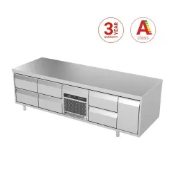 Galds ledusskapis zemais P327 2000mm ar neitrālo atvilktni