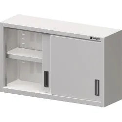 Skapis ar bīdāmām durvīm 400