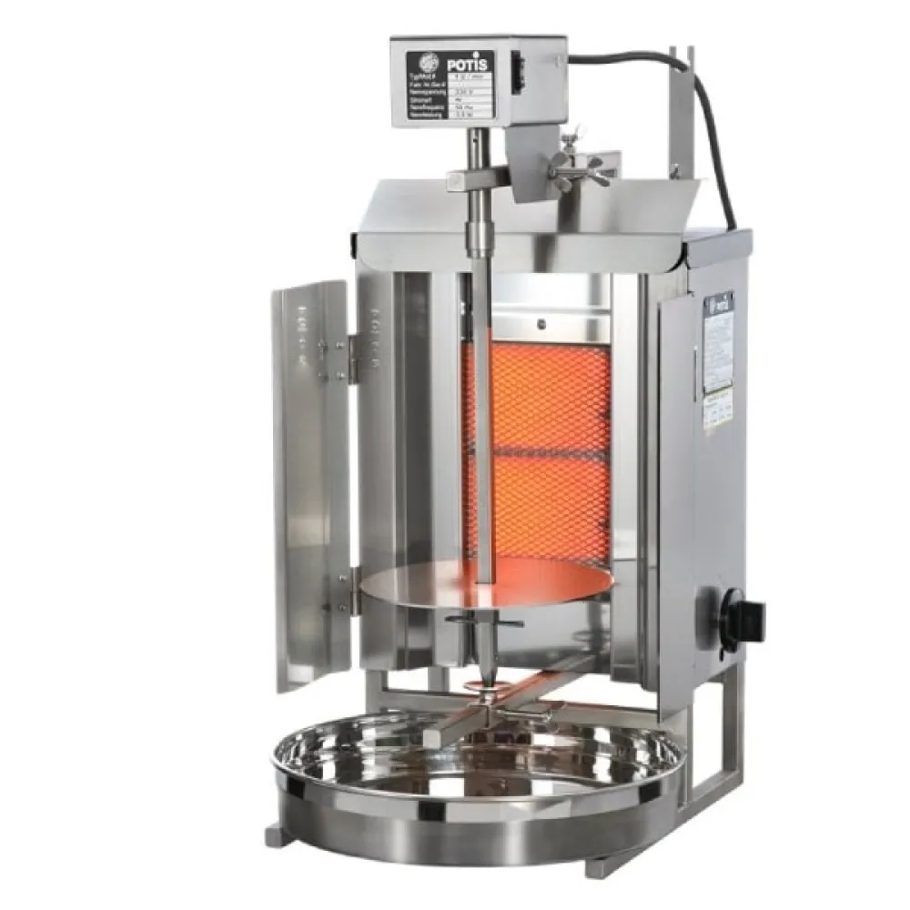 Gril Gyros à Gaz Professionnel GD1/S 7kg Gril Gyros à Gaz Professionnel GD1/S 7kg