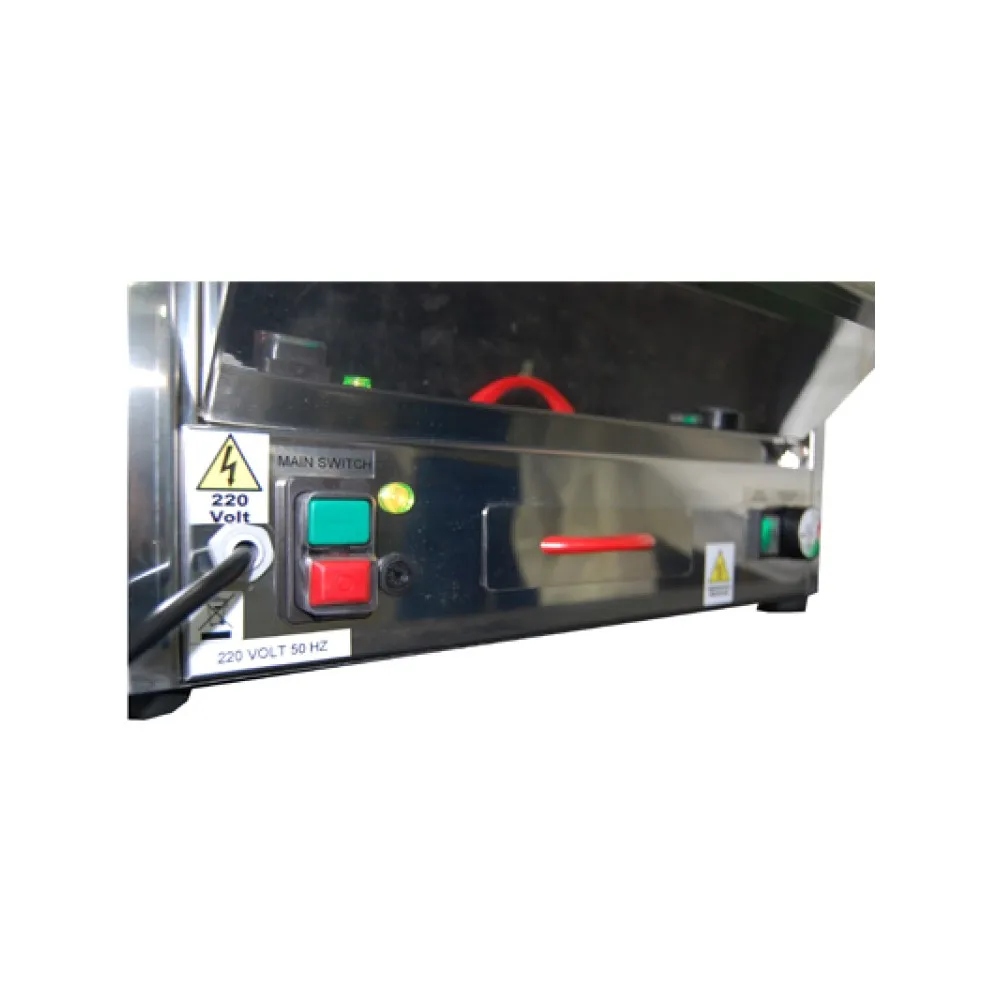 Doppio Inox Popkorno Aparatas