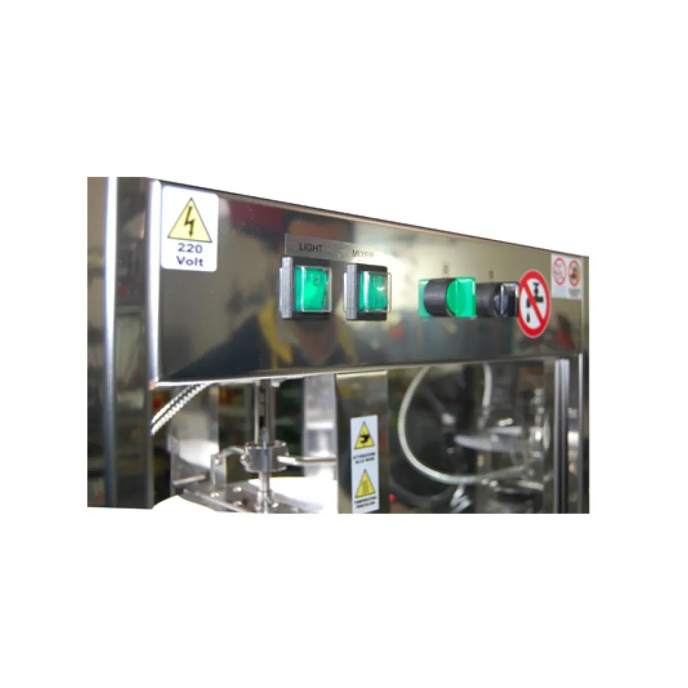 Doppio Inox Popkorno Aparatas