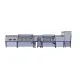 Stainless Steel Dining Line with Integrated Marmite