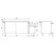 Heavy-Duty Metal Sink Table for Ultimate Convenience