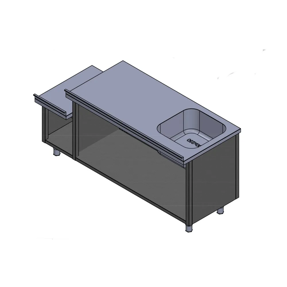 Heavy-Duty Metal Sink Table for Ultimate Convenience