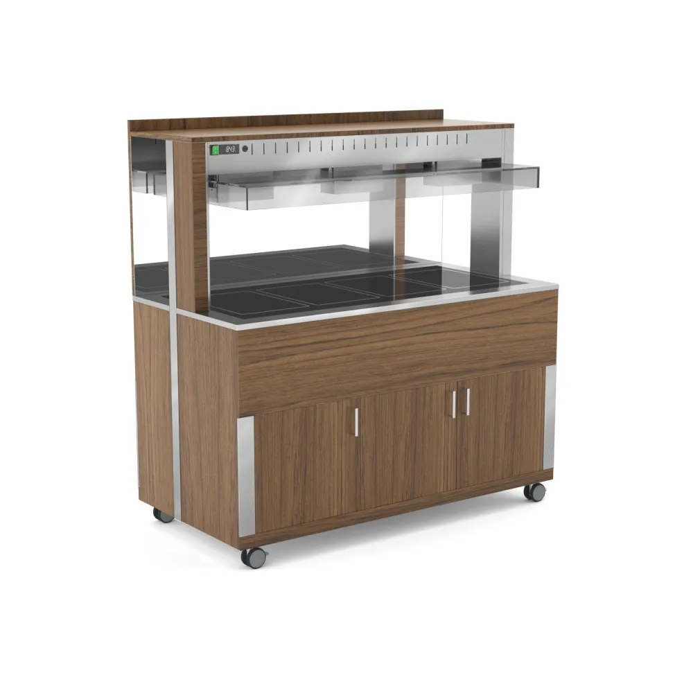 Premium Heated Countertop with Halogen Lights - Athena Series