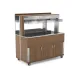 Premium Heated Countertop with Halogen Lights - Athena Series