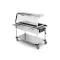 BAIN MARIE KÄRU HALOGEENLAMPIDEGA COMPASS 3 HALO