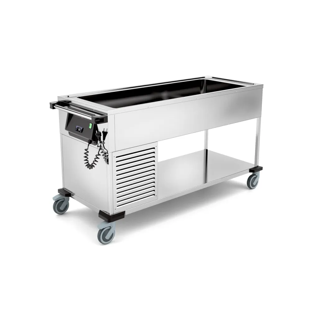 Advanced Refrigerated Serving Trolley Compass 4