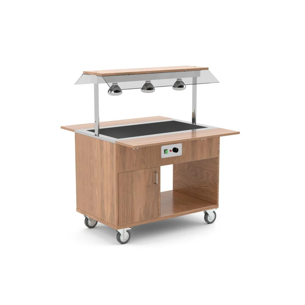 HEKO 3 Buffet Warmer with Infrared Technology