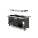 HEKO 5 Infrared Buffet Station with Sneeze Guard