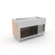 Chic Omnia Refrigerated Buffet with Stainless Steel Top