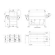 Buffet avec Zone de Chauffage OMNIA 3PC-IN/SC en Acier Inoxydable