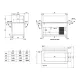Omnia 3PR-IN Refrigerated Buffet with Custom Finish Options