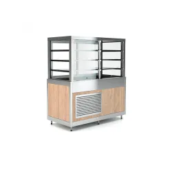 VENTILAATORIGA JAHUTATUD VITRIIN AVATAVATE KLAASRIIULITEGA OMNIA 4DSP